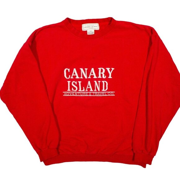 Canary Island Other - Vintage 90s Canary Island Adventure & Travel Co Embroidered Sweatshirt Medium